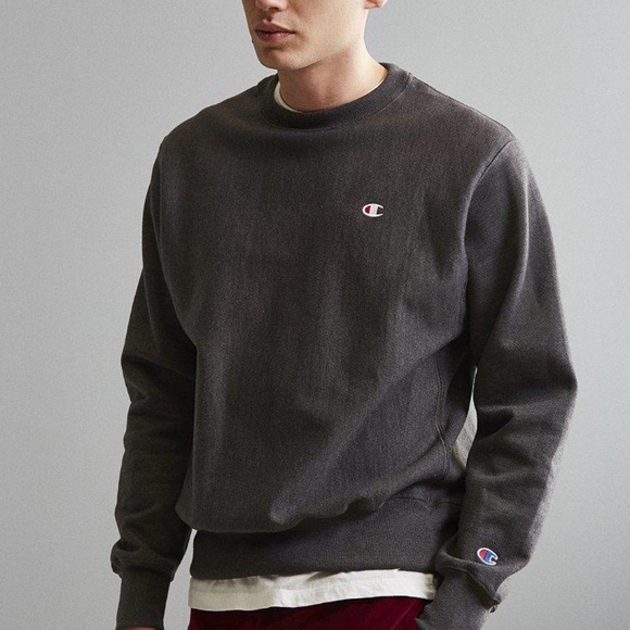 Champion Other - Unisex Champion gray fleece sweatshirt